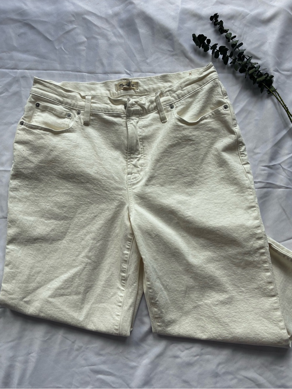 Madewell Perfect Vintage Wide Leg Crop Jean